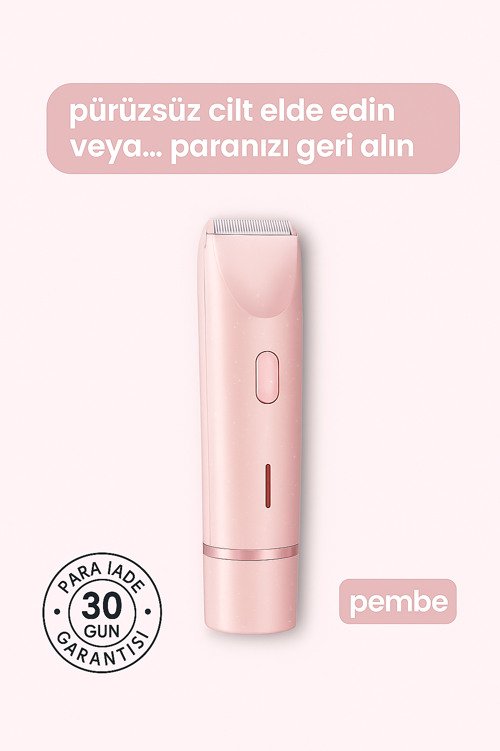SleeviaShave – 2'si 1 Arada Kadınlar İçin Vücut Tıraş Makinesi